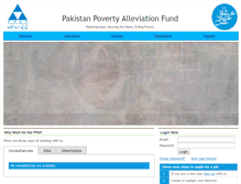 Tablet Screenshot of jobs.ppaf.org.pk